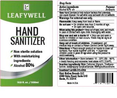 16 Oz Hand Sanitizer (16.9 Oz (76867 989 04))